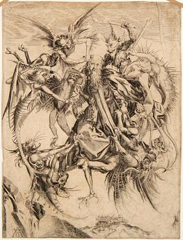 Martin Schongauer after, copper engraving, 18th / 19th century.