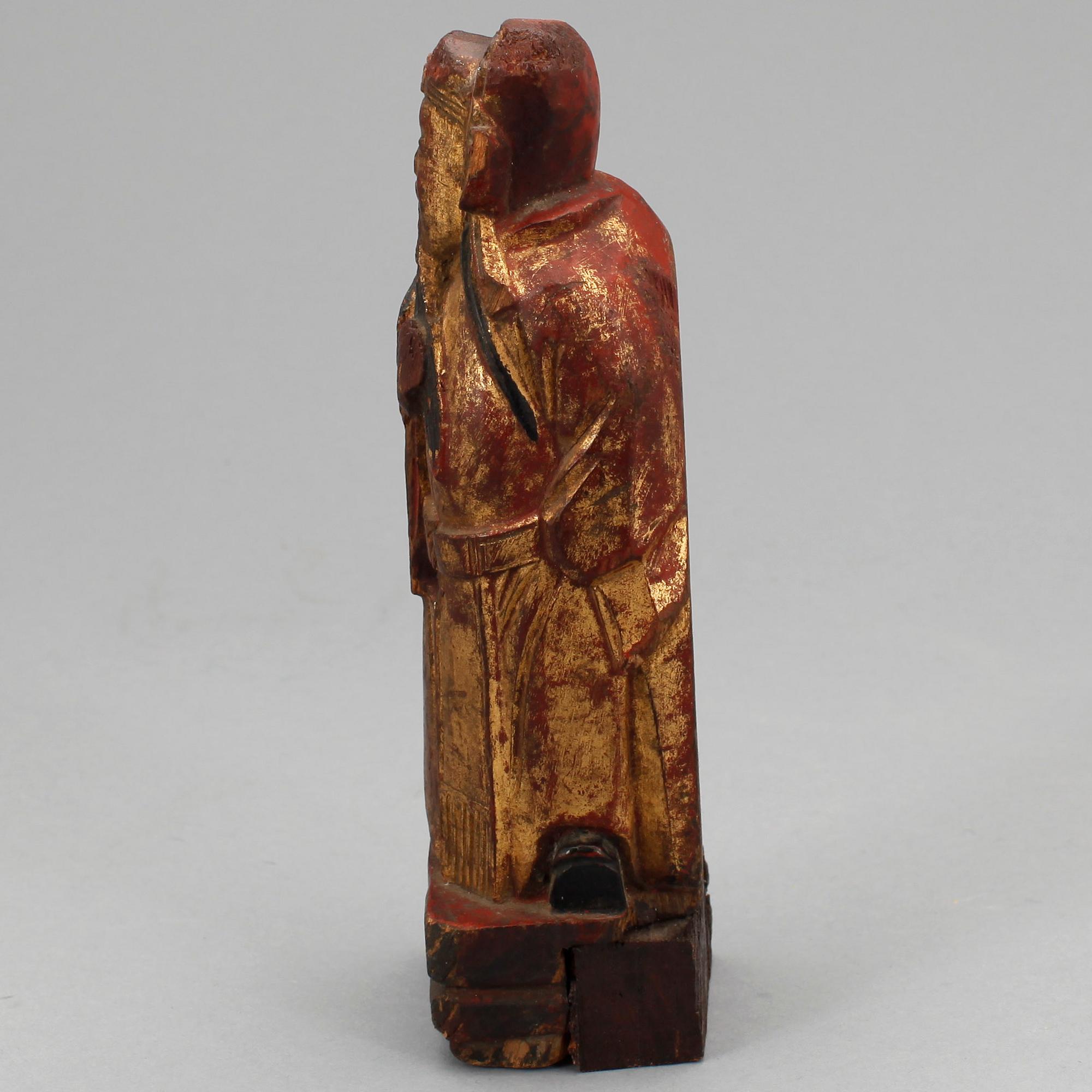FIGURIN, trä, Kina, 1800-tal.