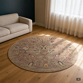 A Ziegler Ariana carpet, c. 213 x 215 cm.