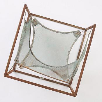 Sigurdur Gustafsson, a "Wind" easy chair/sculpture, ed. HC 4/5, Källemo, Värnamo, post 2003.