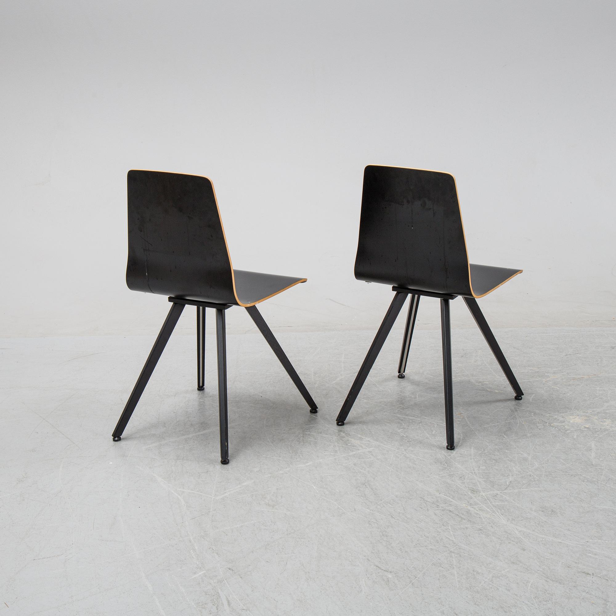 A set of six chairs by Henrik Lehm for Naver Collection.