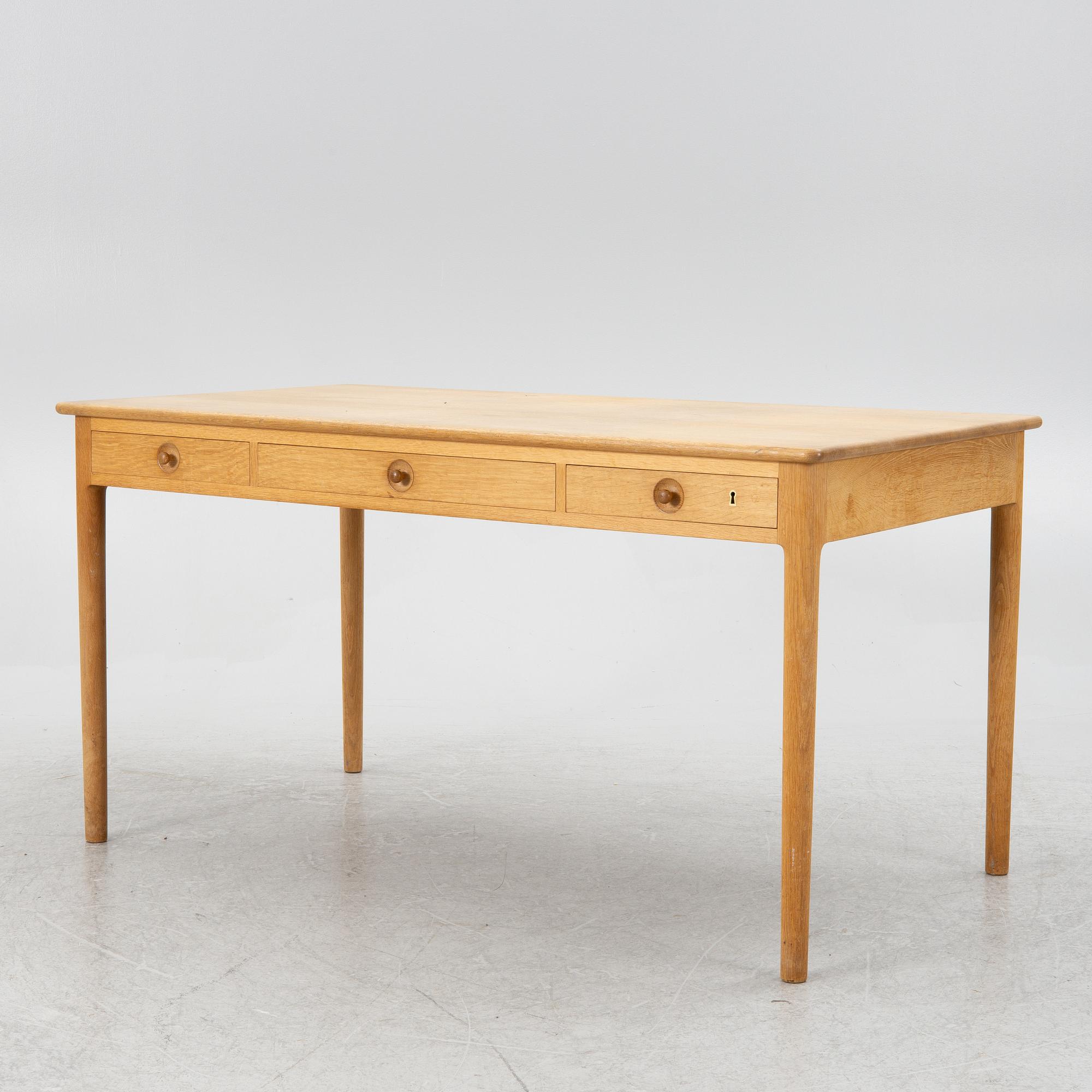 Hans J Wegner, an AT-305 oak desk from Andreas Tuck Denmark.