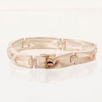 Björn Weckström, armband "Crisium" silver, Lapponia 1978.