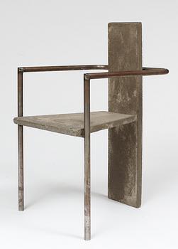JONAS BOHLIN, karmstol, "Concrete", Källemo, cirka 1981.