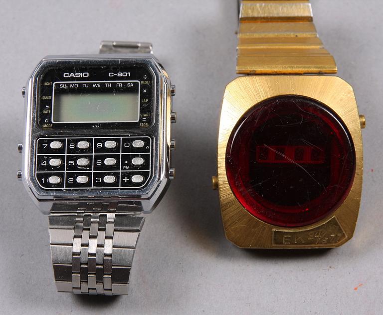 DIGITALA ARMBANDSUR, 4 st.