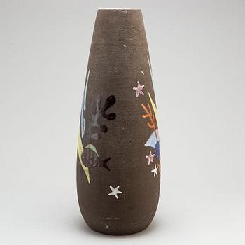 ANNA-LISA THOMSON, a 1950s 'Havsflora' floor vase, from Upsala Ekeby.