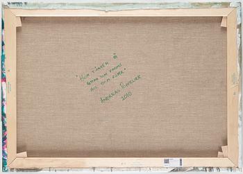 ANDREAS POPPELIER, oil on canvas, signed and dated 2010 verso.