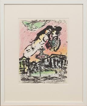 Marc Chagall · MARC CHAGALL, lithograph in colours