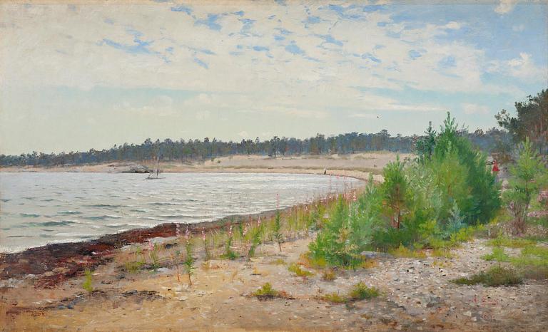 Axel Lindman, Skärkarlshamn, Sandhamn.