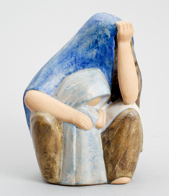 FIGUR, keramik, Lisa Larson, 1900-talets mitt.