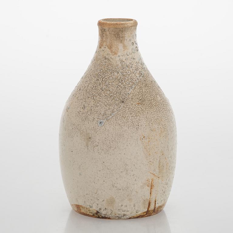 Kyllikki Salmenhaara, a stoneware vase, signed KS -43.