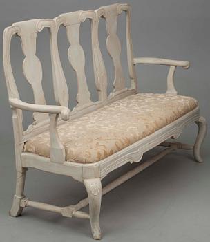 SOFFA, senbarockstil, Sverige, ca 1900.