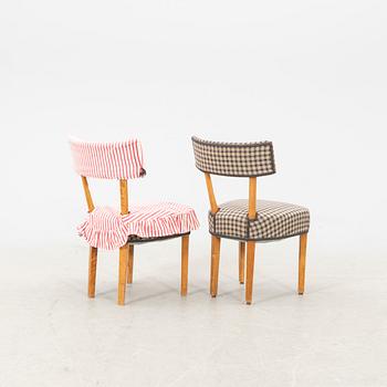 Carl Malmsten,  a pair of chairs mid 1900s.