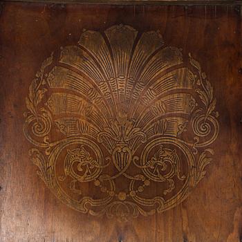 A pair of benches from the early 20th century.