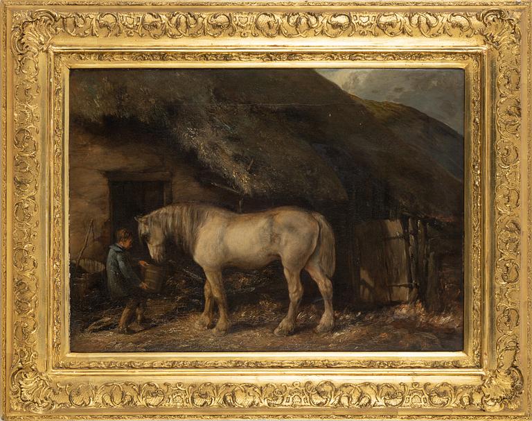 George Garrard, attributed to. Boy with horse.