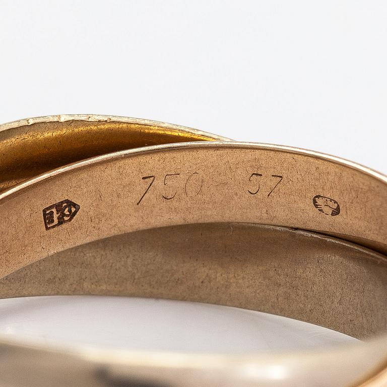 must de Cartier, Ring "Trinity", 18K guld.