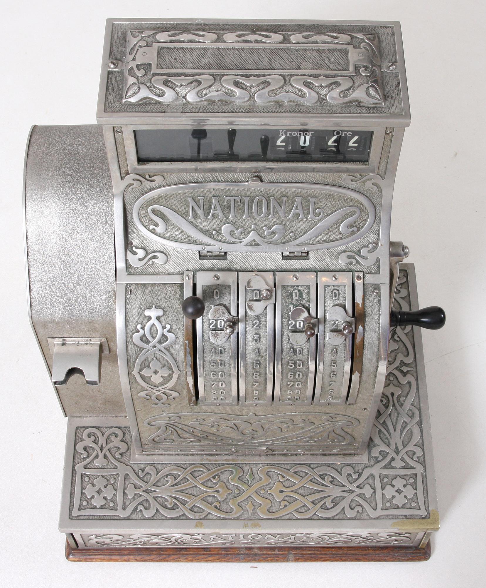 KASSAAPPARAT, "National", tidigt 1900-tal.