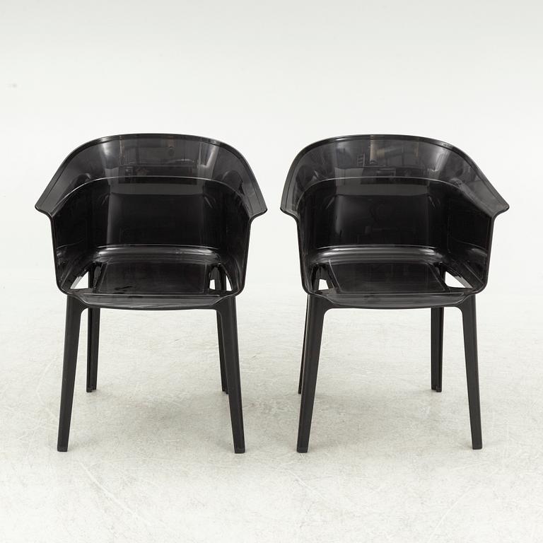 Ronan & Erwan Bouroullec, a set of eleven 'Papyrus' chairs, Kartell, Italy.
