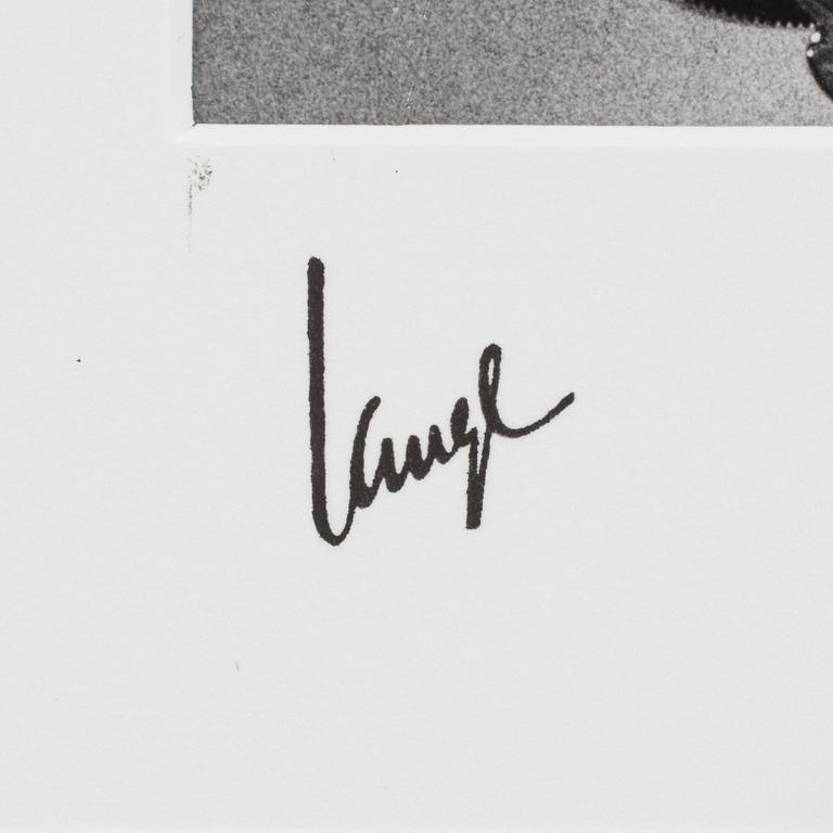 ÅKE LANGE, fotografi, silvergelatin, 1930/-tal, stämpelsignerat.
