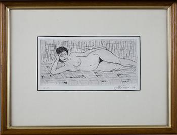 IGOR ERIKSSON, etsning, signerad och daterad 1956.