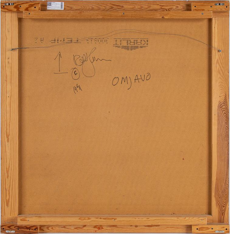 Rolf Hanson, oil on panel, signed and dated 1991 on verso.