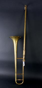 TROMBON och TRUMPET, mässing, 1900-tal.