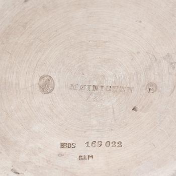 BÄGARE, silver, 2 st, jugens, Köpenhamn 1904. Tot vikt c:a 400 g.