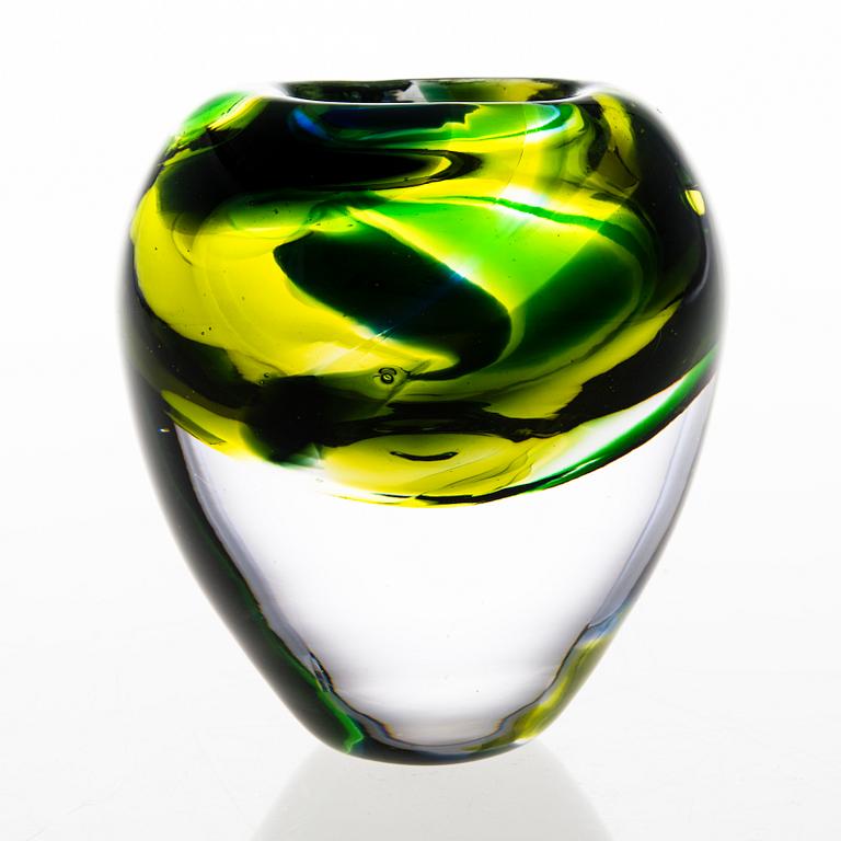 SINI MAJURI, glasskulptur, signerad Sini Majuri.