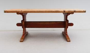 BOCKBORD, allmoge, 1800-talets första hälft.
