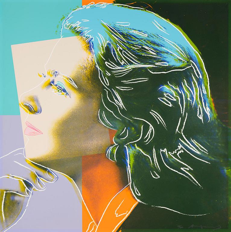 Andy Warhol, "Herself", ur: "Three portraits of Ingrid Bergman".