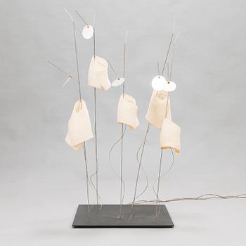 Dagmar Mombach och Ingo Maurer och Team , bordslampa, "Mahbruky Lamp", tillverkare  Ingo Maurer 1900-talets slut.