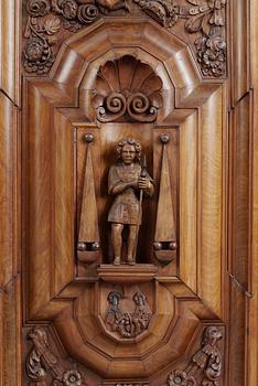A Baroque-style cupboard.