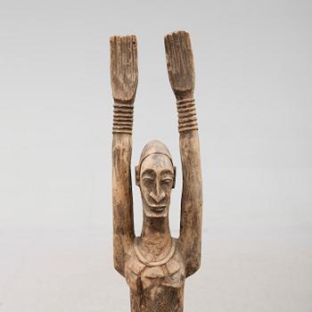 SKULPTUR, skuret trä, Afrika.