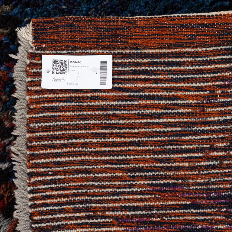 Reino Koski, matta, rya, Neovius, ca 150 x 120 cm.