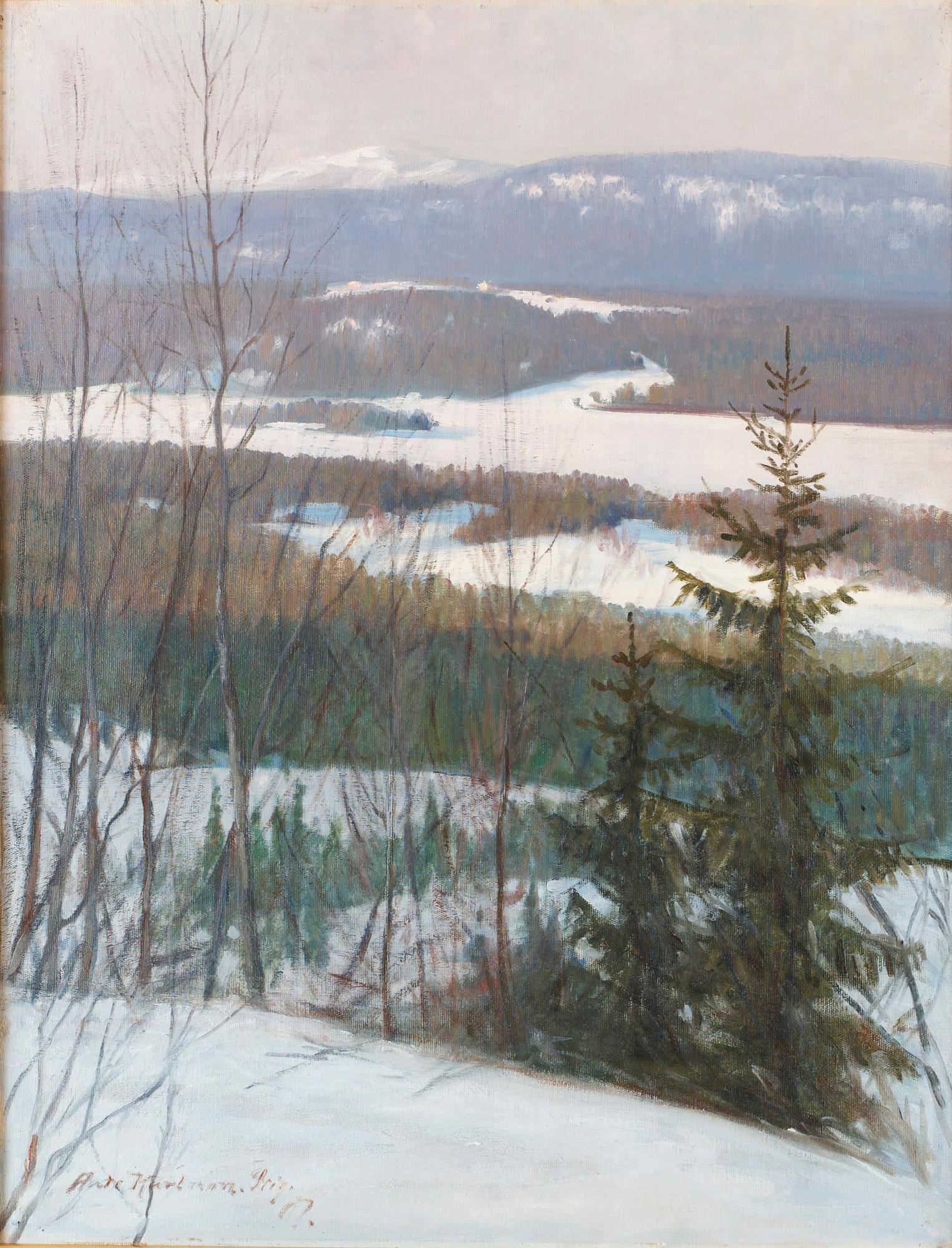 Ante (Anders) Karlsson-Stig, Vinter Duved.