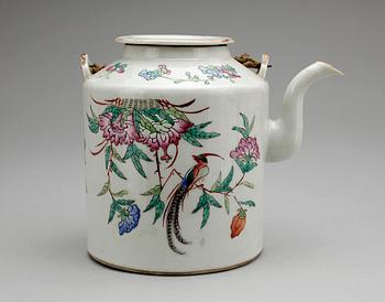 TEKANNA, porslin, Kina, 1800/1900-tal.