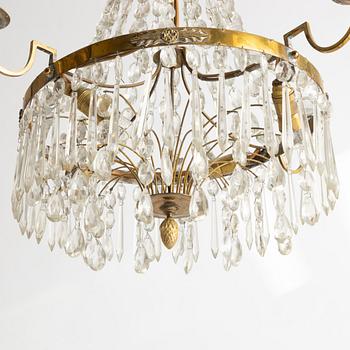 Ljuskrona, gustaviansk stil, 1900-tal.