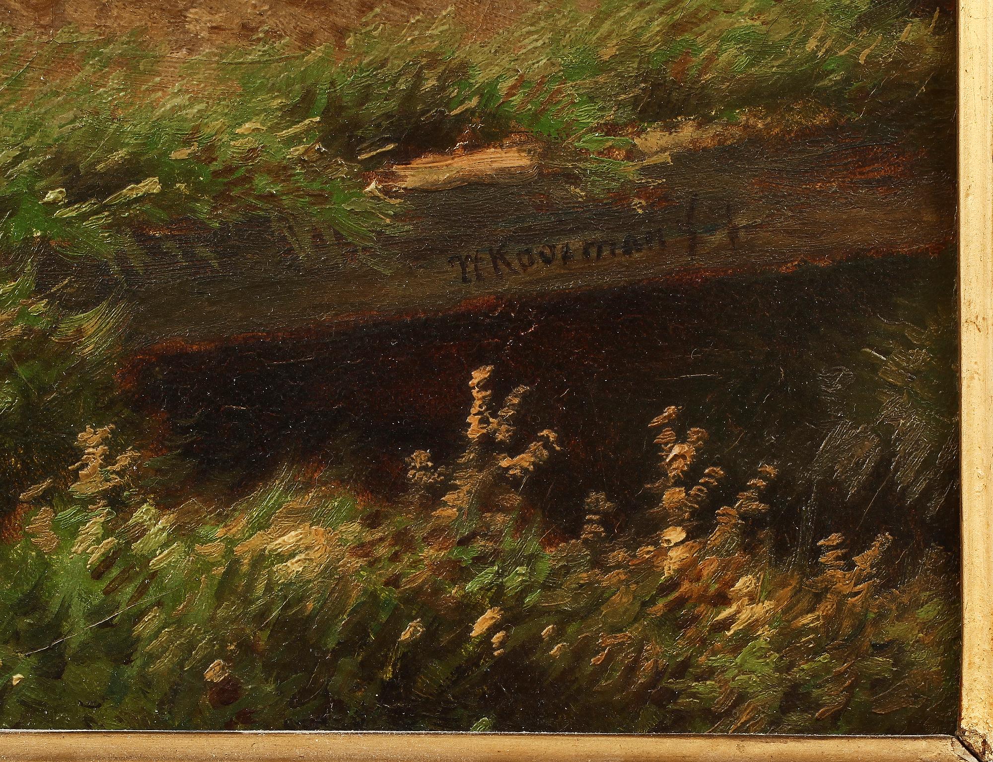 WILLEM KOOIMAN, olja på duk, sign.