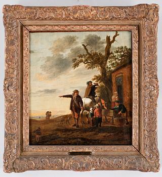 420. CORNELIS DUSART. Olja på pannå.