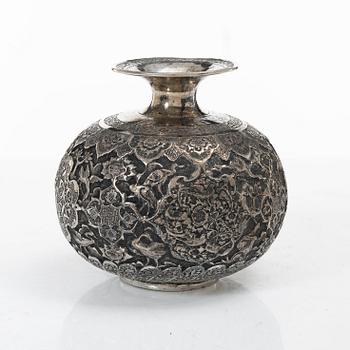 Vas, silver, Persien (Iran), sen Qajardynasti / tidigt 1900-tal.
