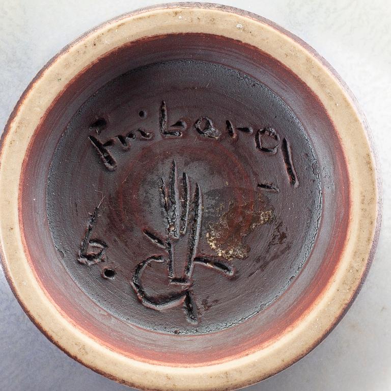 BERNDT FRIBERG, a stonewear vase.
