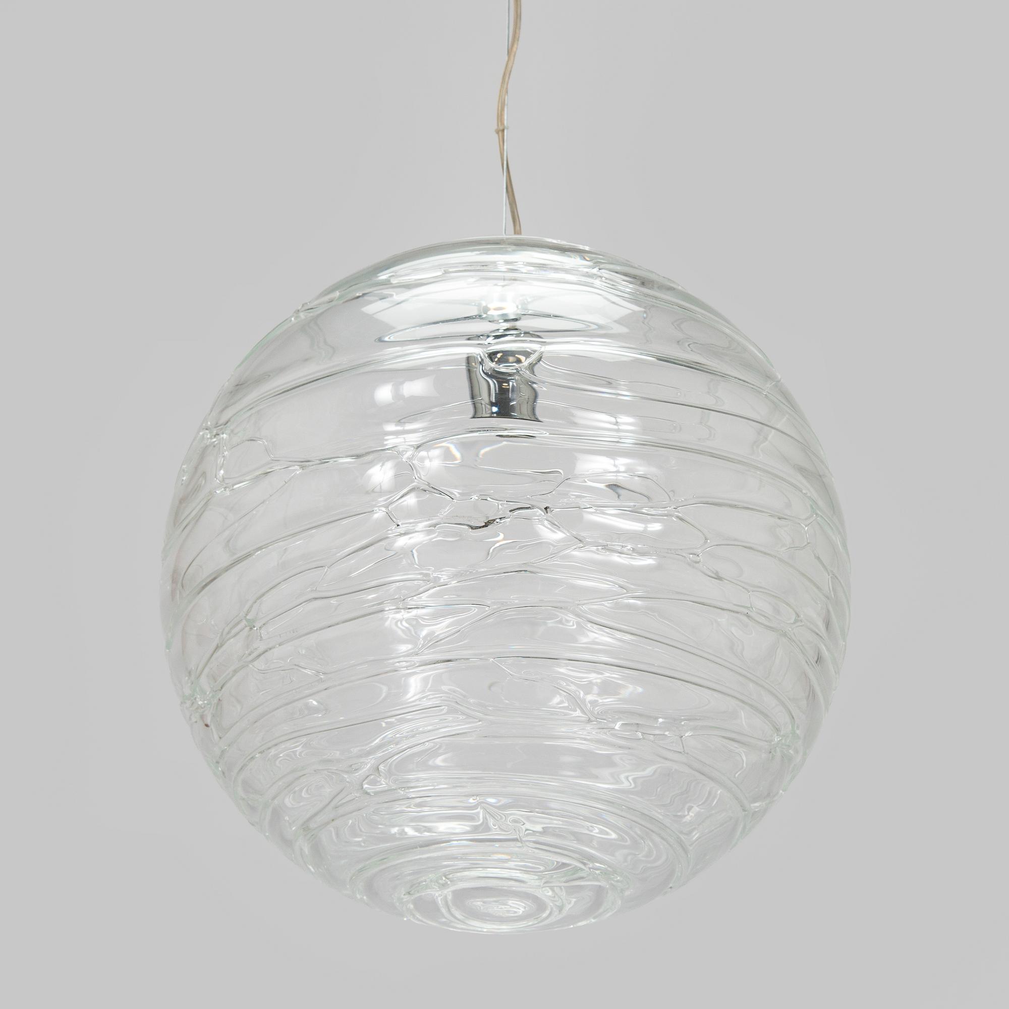 A "Sibilla" pendant light, ALT Luci Alternative, Murano, Italy 2000s.