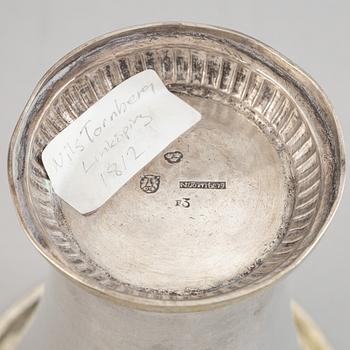 A silver beaker by Nils Tornberg, Linköping 1810.