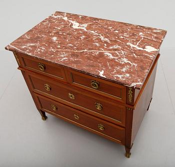 BYRÅ, gustaviansk stil, sent 1800-/tidigt 1900-tal.