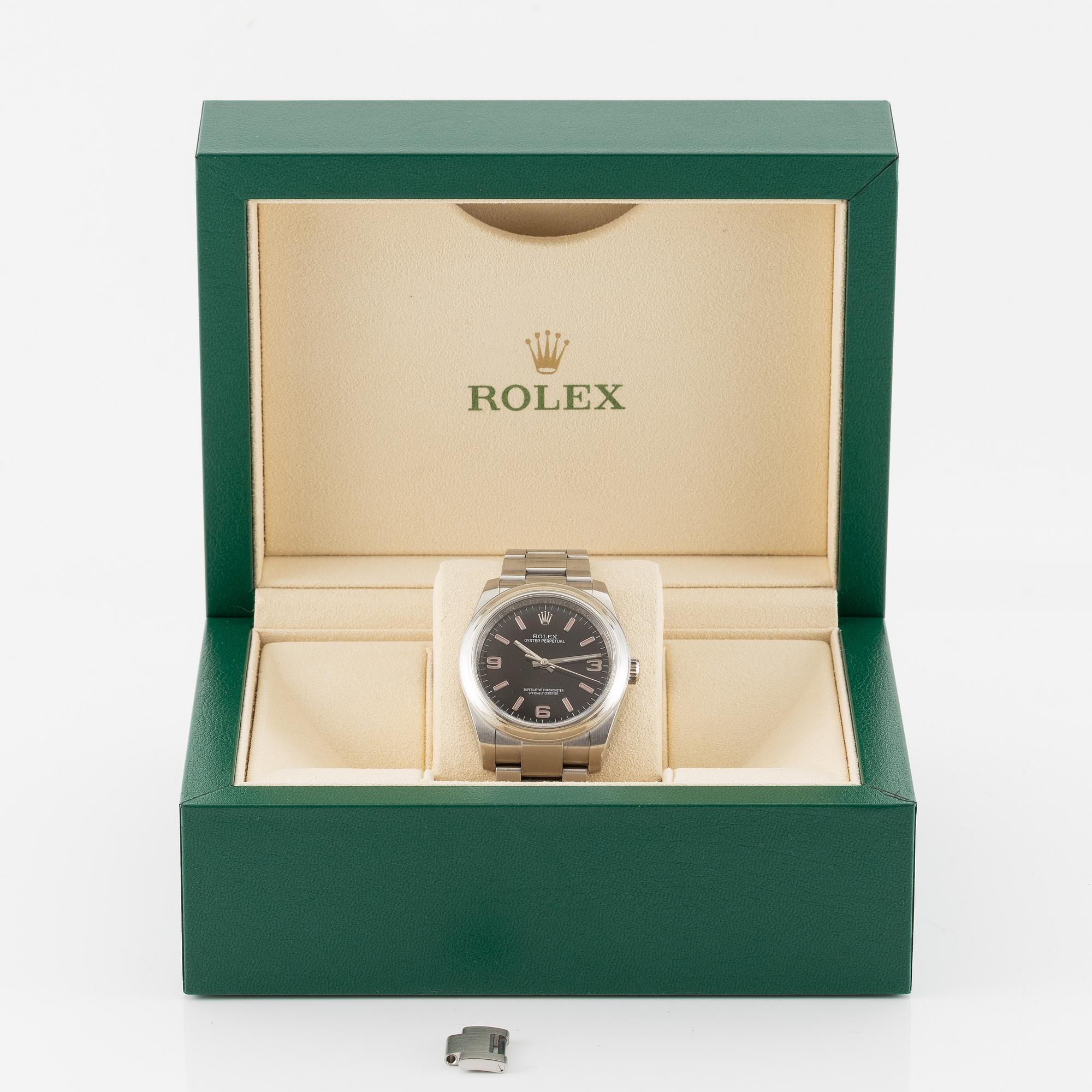 Rolex, Oyster Perpetual, wristwatch, 36 mm.