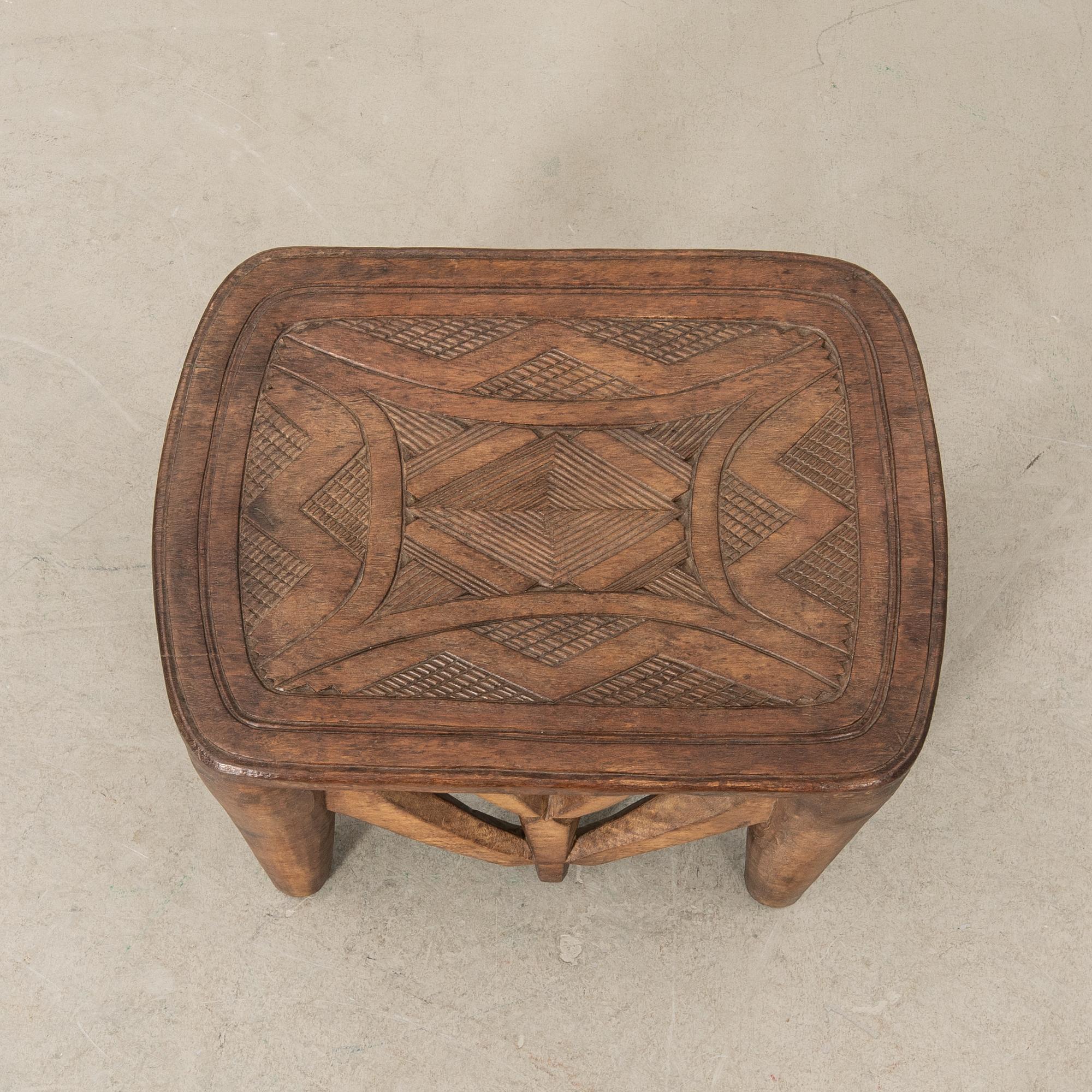 Stool, Nupe, Nigeria mid-20th century.