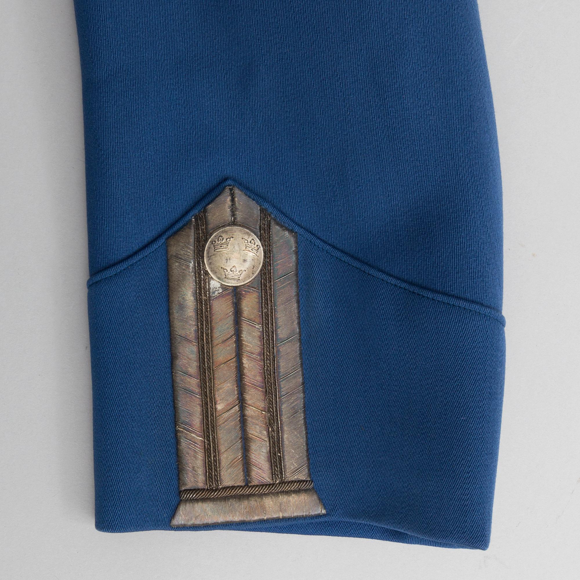 UNIFORM, svensk, m/1895 för officer vid Livgardet till häst.