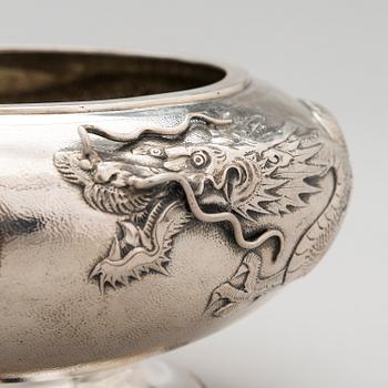 ZEE SUNG, MALJA, hopeaa, Shanghai, Kina 1900-luvun alku.