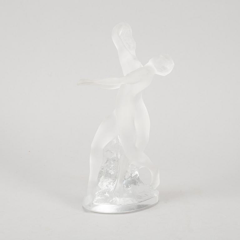 A glass figurine by Lalique. France, 1900's.