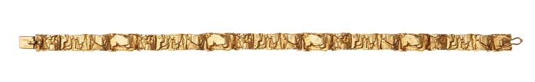 A Lapponia 18k gold bracelet, Finland.